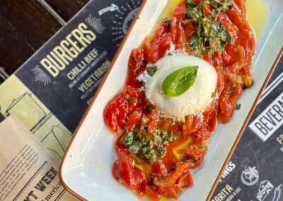 peppers with mozzarella